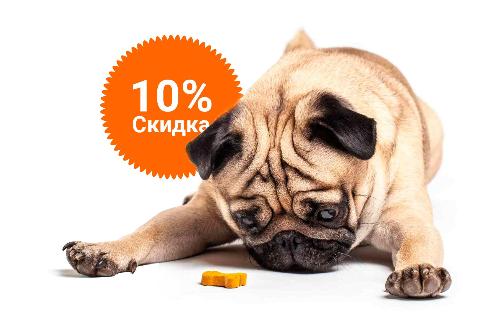 -10% на зоотовары акция в Санкт-Петербурге компании Инженер выгодно
