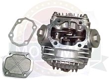 Головка цилиндра "Альфа, Zodiak" в сборе 39 мм (50см3) (клапана, распр., коромысло и т.д.)