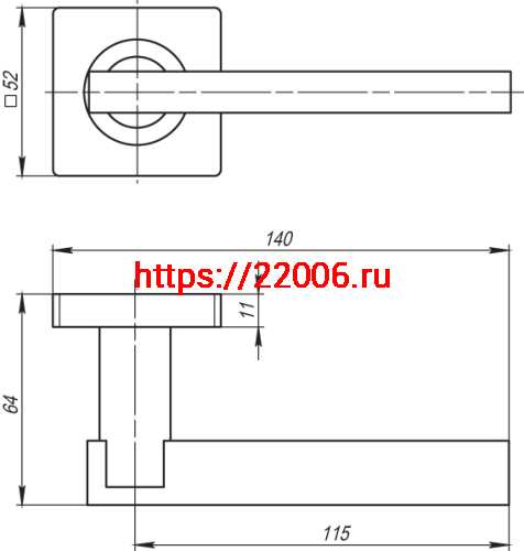 Ручка Armadillo (Армадилло) раздельная K.SQ52.ORBIS (ORBIS SQ004) SN/CP-3 матовый никель/хром фото 2 Ручка Armadillo (Армадилло) раздельная K.SQ52.ORBIS (ORBIS SQ004) SN/CP-3 матовый никель/хром фото 2