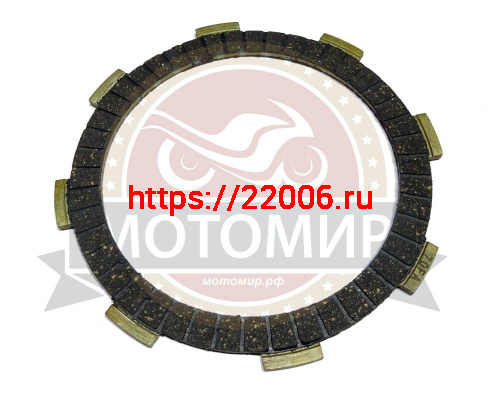 Диск сцепления 166 FMM ферридо (компл. 6шт.) (цена за 1 шт) (НАБОР)