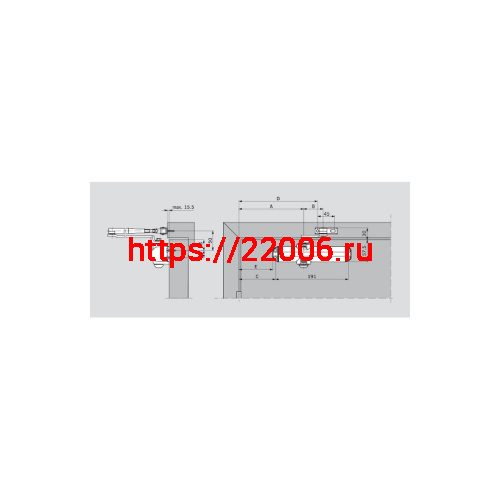 Доводчик Dorma (Дорма) дверной TS Compakt EN 2/3/4, с рычажной тягой, белый фото 4