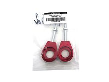 Натяжитель цепи колеса Питбайк ось 12мм (красная)