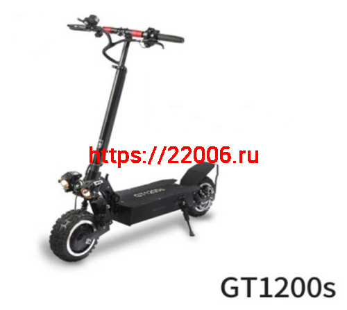 Электросамокат GT 1200S 2400W, 20Ah полный привод Электросамокат GT 1200S 2400W, 20Ah полный привод