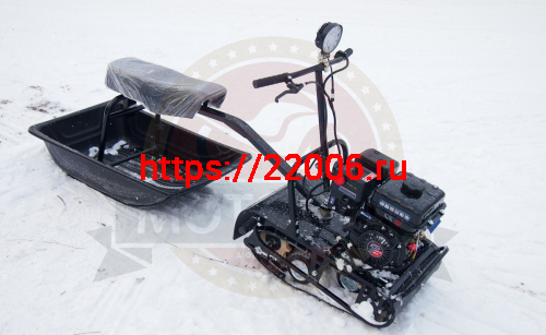 Мотобуксировщик компактный БЕЛКА - 8L л.с., с ФАРОЙ