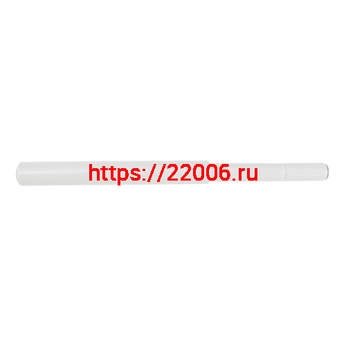 Толкатель Ajax (Аякс) мебельный пластиковый DMP-85/14M с магнитом WH белый