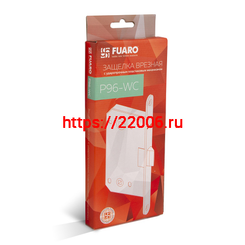 Защелка Fuaro (Фуаро) PLASTP96WC-50 (P96WC-50) GP латунь фото 2