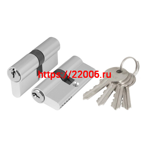 Цилиндровый Ajax (Аякс) механизм (AX100/70) AX1000Key70 (30+10+30)/HD CP хром 4Key