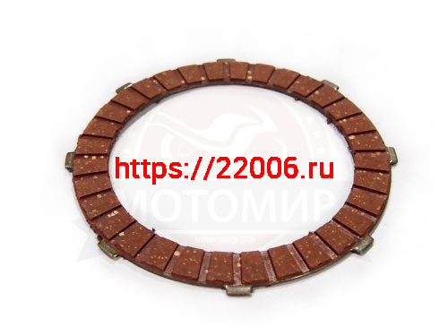 Диск сцепления Иж  ПРОБКОВЫЕ SDTW Импорт в КОРОБОЧКЕ (компл. 6шт) фото 2