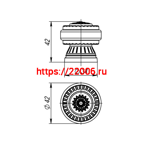 Упор Armadillo (Армадилло) дверной DH062 CL/SILVER-925 Серебро 925 фото 2