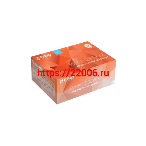 Ручка Fuaro (Фуаро) раздельная K.XL62.TOR (TOR XL) SSC-16 сатинированный хром фото 3