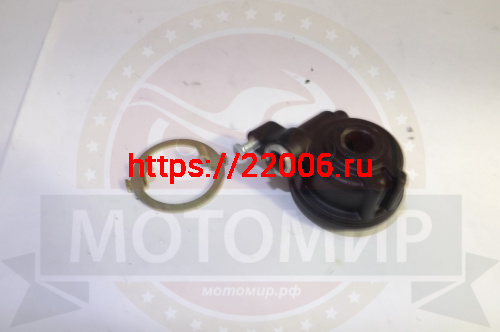 Редуктор спидометра Шторм (ДИСКОВЫЙ тормоз) левый (под трос с Ушком) D12