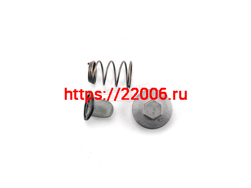 Крышка фильтра масляного с пружиной и сетчатым фильтром 1P57F (150cc c реверсом)