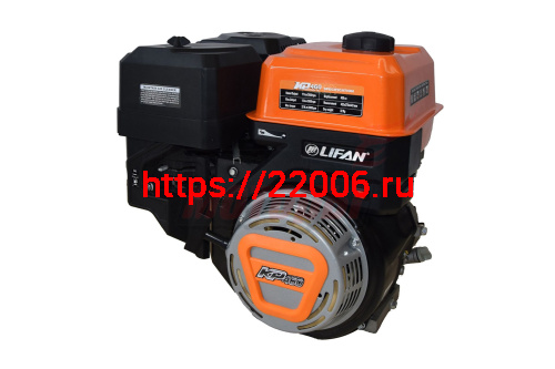 Двигатель LIFAN 20 л.с. KP460E с катушкой 18А, электростартер (460cc, вал d25)