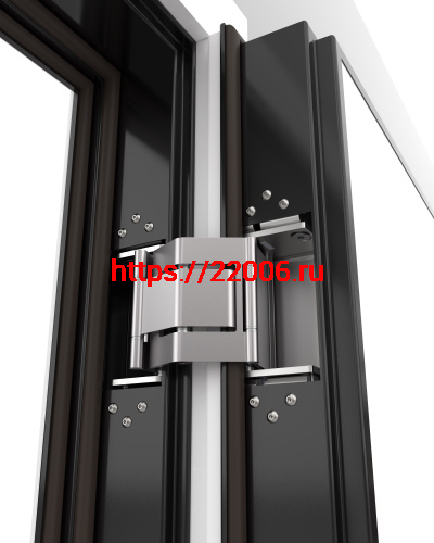 Петля Fuaro (Фуаро) скрытой установки HH-180 (hide hinge) до 100 кг (на 2 петли) фото 3