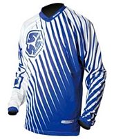 Футболка для мотокросса (Джерси) T118 синяя (М) Scoyco