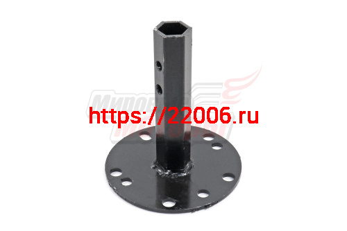 Ступица колеса МБ вал S24 (универсальная на 4 и 5отв., L=160мм) без выступа