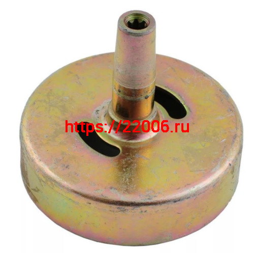 Тарелка редуктора (чашка сцепления) для триммера 33,43,52сс под вал 7 шлицов