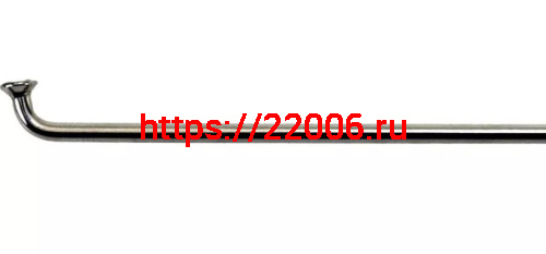 Спица заднего колеса с ниппелем 12" Спица заднего колеса с ниппелем 12"