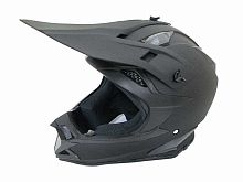 Мотошлем T166 Кросс черный матовый (M)