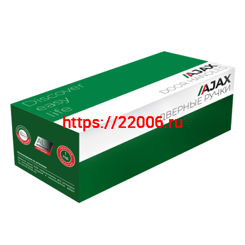 Ручка Ajax (Аякс) раздельная K.JK51.OPTIMA plus (OPTIMA plus JK) BL/GR-24 черный/графит фото 3