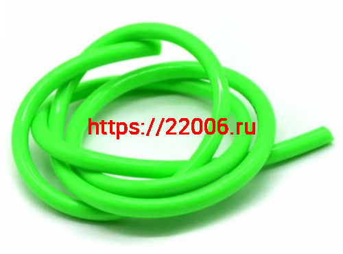 Бензошланг 4*8 мм (в упаковке 1 метр) зеленый Бензошланг 4*8 мм (в упаковке 1 метр) зеленый