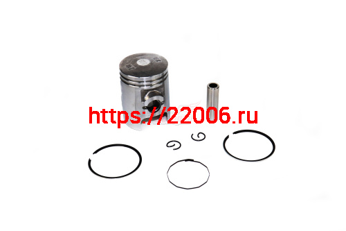Поршень 39,25 мм Honda Dio50 (AF-18) (с кольцами, пальцем, стопор.кольц.)
