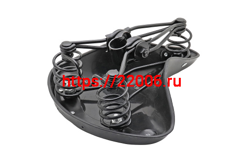 Седло 28" вело на пружинах Н.Ломов (черное) из специальной не ломающейся пластмассы Седло 28" вело на пружинах Н.Ломов (черное) из специальной не ломающейся пластмассы