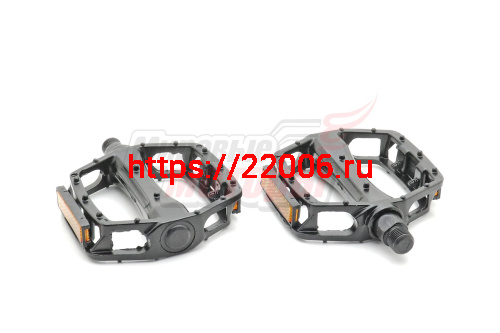 Педали алюминиевые (пара) 9/16" со светоотражателем (3032603-44) Педали алюминиевые (пара) 9/16" со светоотражателем (3032603-44)