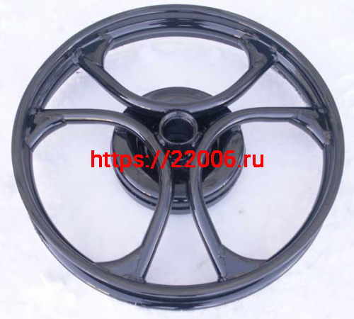 Колесо 19" в сборе сварное на трубах, вылет стандартный