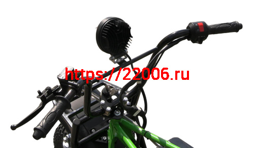 Мотоцикл СКАУТ САФАРИ 3LE- 9  BIGFOOT (ФАРА, ЭЛ.СТ. перед. и задн. подв., 9 лс KP230PRO, РЕДУКТОР) фото 9