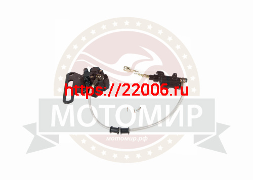Гидравлика задняя в сборе TTR250a (ножная) (L-600mm, 2 поршня)