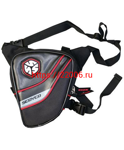 Сумка набедренная MB14 черная Scoyco Сумка набедренная MB14 черная Scoyco