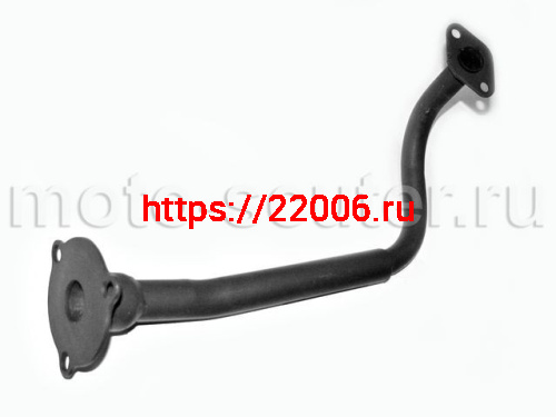 Колено глушителя (для алюминиевого бочонка) 139QMB 50cc Колено глушителя (для алюминиевого бочонка) 139QMB 50cc