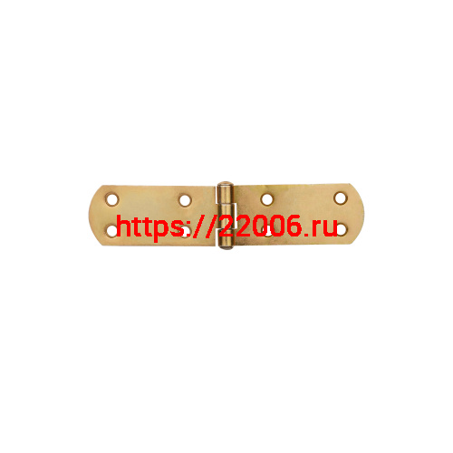Петля Ajax (Аякс) французская LM/IN160x35x2FR YZN желтый цинк