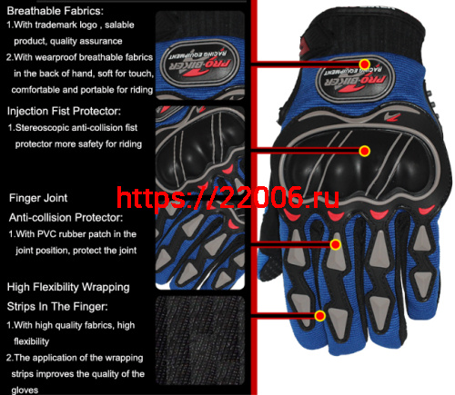 Перчатки PRO-BIKER MCS-03 (черные) текстиль-сетка фото 2 Перчатки PRO-BIKER MCS-03 (черные) текстиль-сетка фото 2