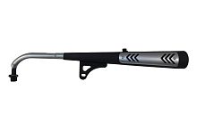 Глушитель Альфа, FLASH в сборе с коленом (НАБОР)