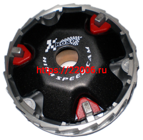 Вариатор Honda Dio AF-18 d-12 мм без роликов KOSO Вариатор Honda Dio AF-18 d-12 мм без роликов KOSO