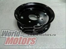 Диск колеса 4,00-8 (2 полуобода) 4отверстия, толщ. 2мм (МБ, телега)