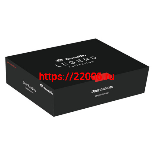 Ручка Armadillo (Армадилло) раздельная R.LD54.Libra27 (Libra LD27) SN/CP-3 матовый никель/хром фото 2