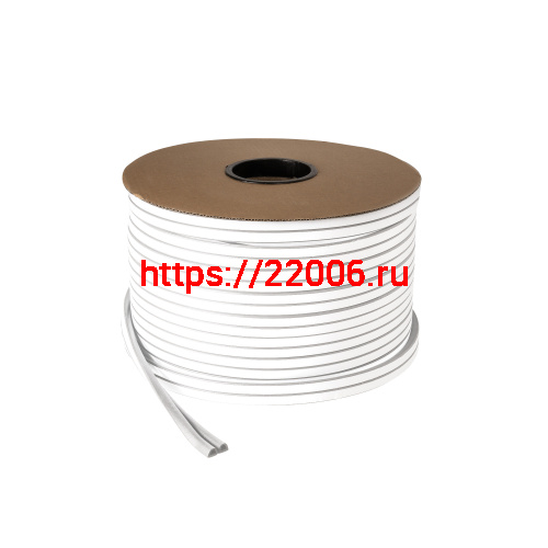 Уплотнитель Fuaro (Фуаро) самоклеящийся ADH/D-9x7,5mm, WHITE белый 100m фото 2