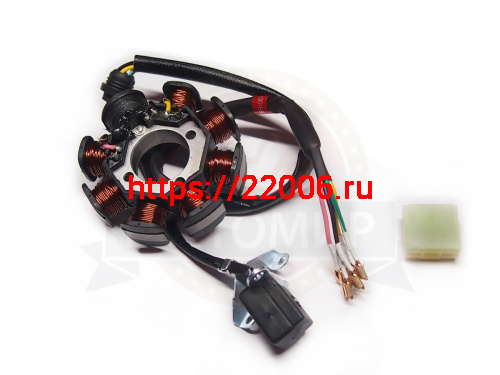Зажигание 167FMM (230CGB) голое (без маховика) (7+1 катушки) ADVENTURE  (31140065)