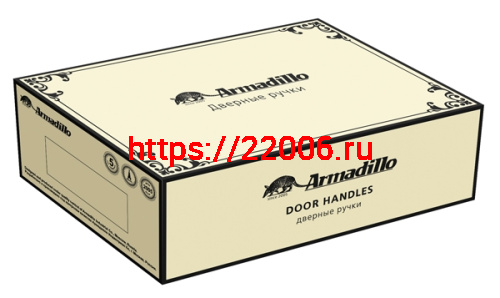 Ручка Armadillo (Армадилло) раздельная R.CL55.Bella (Bella CL2) OB-13 античная бронза фото 4